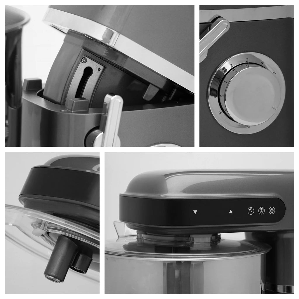 Professionelle Küchenmaschine 10L – 2200W für Teig, Kuchen & Brot