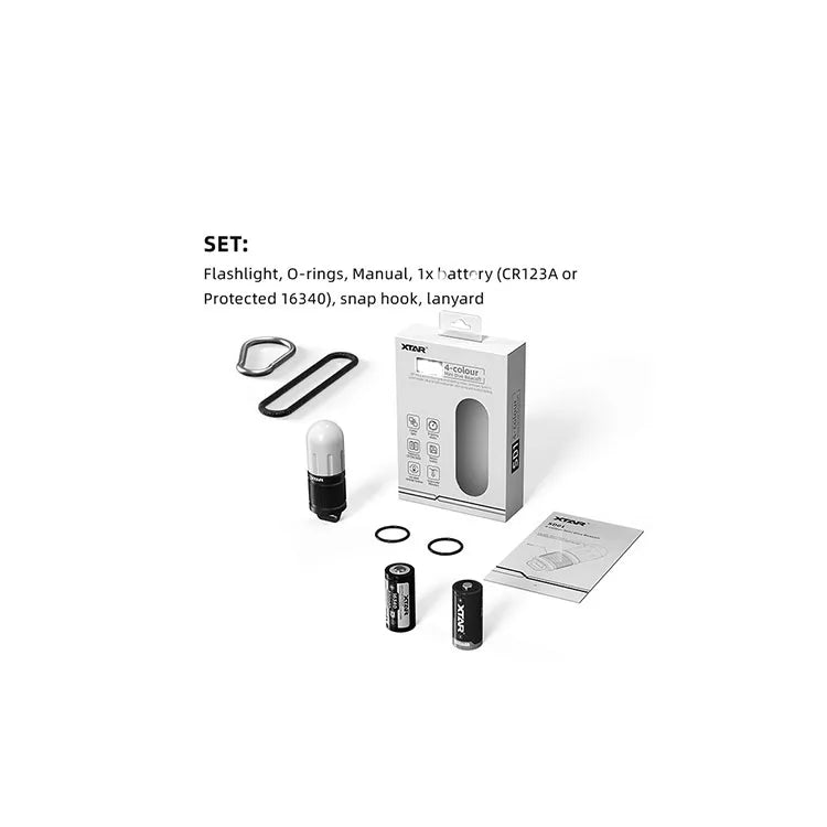 Balise de plongée XTAR SD1 Mini – Feu de signalisation LED personnel pour la plongée