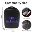 Sac à dos LED intelligent 3D King VisionLed – Couleurs vives P4 4 mm – Étanche IP65 avec contrôle via application