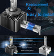 LED-Xenon-Scheinwerfer-Ersatzlampe 100 W 6000 K für D1S/D2S/D3S/D4S/D5S/D8S – Universelle Autoscheinwerferlampe