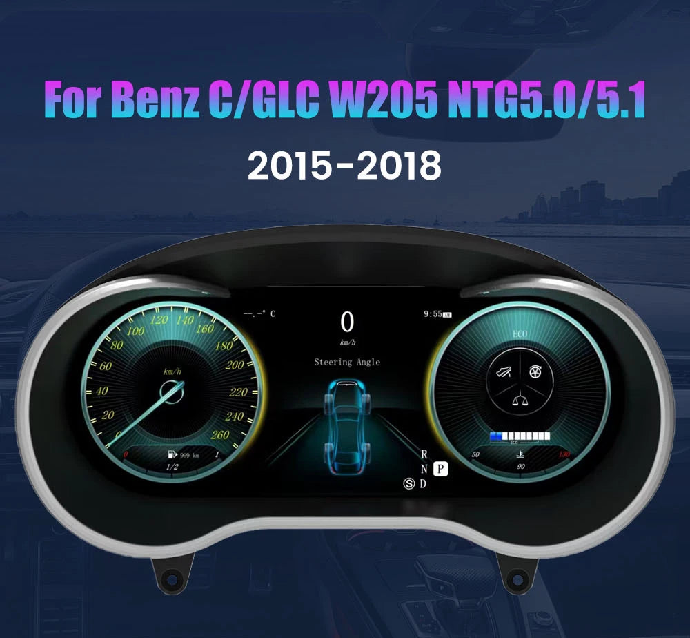 🚘 12.3 Inch LCD Digitaal Dashboard voor Mercedes-Benz E-Class W207 / W212 (2010-2015)