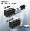 Cylindre de porte électronique intelligent – ​​TTLock / Tuya – WiFi et BLE – Modèle V1-ZKMA
