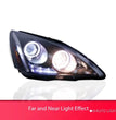 Bi-Xenon-LED-Scheinwerfer mit Tagfahrlicht für Honda Accord 7. Generation (2003–2007)