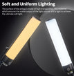 Flynoodle F30B Inflatable Softbox LED Video Light – 30W Portable Fotografie & Vlog Licht