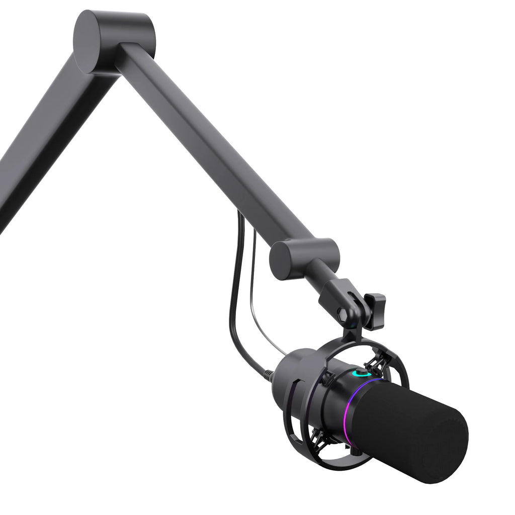 RGB Dynamische USB Microfoon – Cardioïde – Met LED Verlichting – Voor Streaming & Opnames