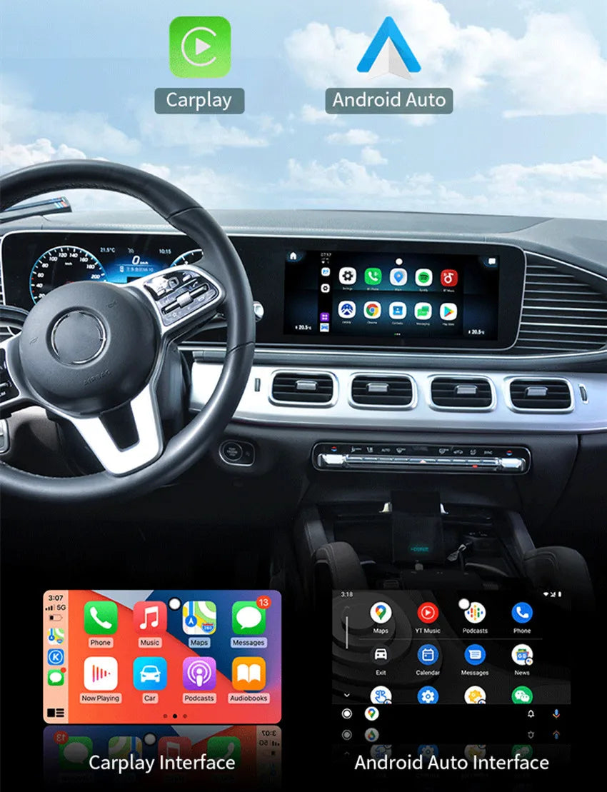 Android-Autoradio mit CarPlay & GPS für Peugeot 508 / 508SW (2010–2016)