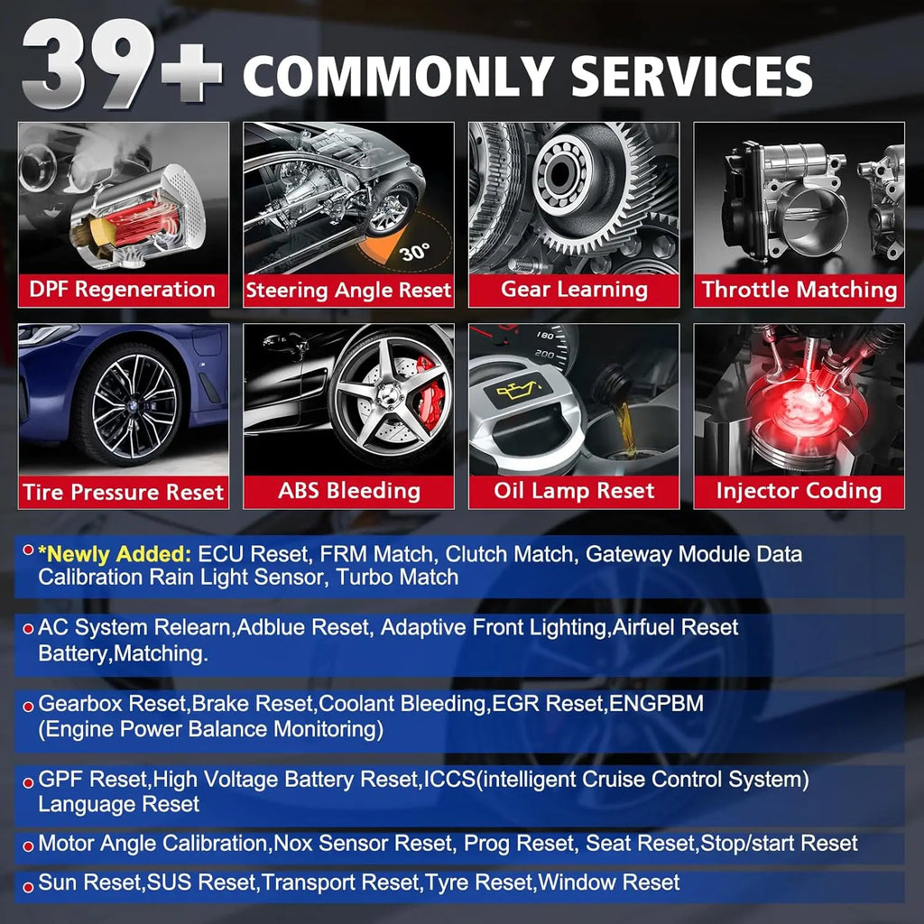 Launch X431 IMMO ELITE – Programmateur de clés de voiture professionnel et scanner OBD2 (mises à jour pendant 2 ans)