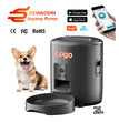 Distributeur automatique de croquettes pour chats et chiens avec caméra et Wi-Fi – Mangeoire intelligente pour animaux de compagnie de 2 L