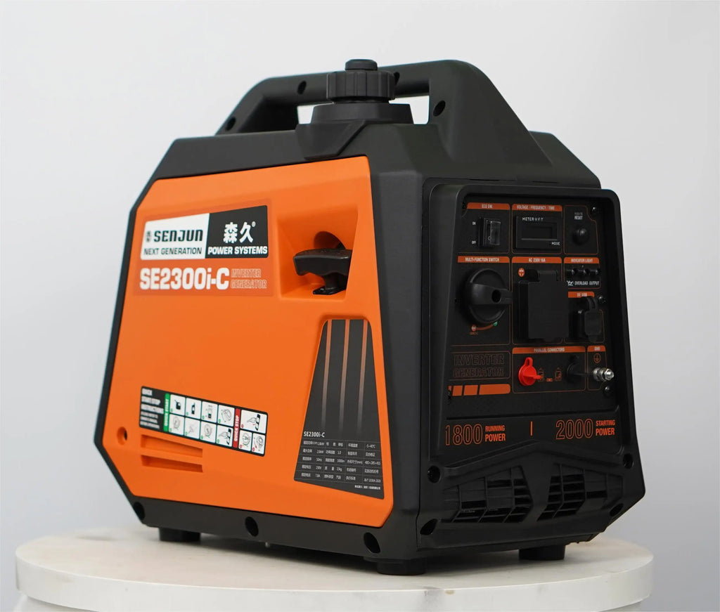 KENA Silent Inverter Generator 2 kW – 6 kW Benzingenerator für Camping, Haushalt und Notstromversorgung