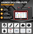 Launch X431 Pro Elite OBD2-Diagnosegerät – Professioneller Fahrzeugscanner – Android