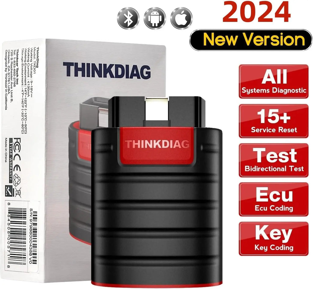 ThinkCar Thinkdiag New Version OBD2 Diagnoseapparaat – Professionele Code Reader (86 Automerken)