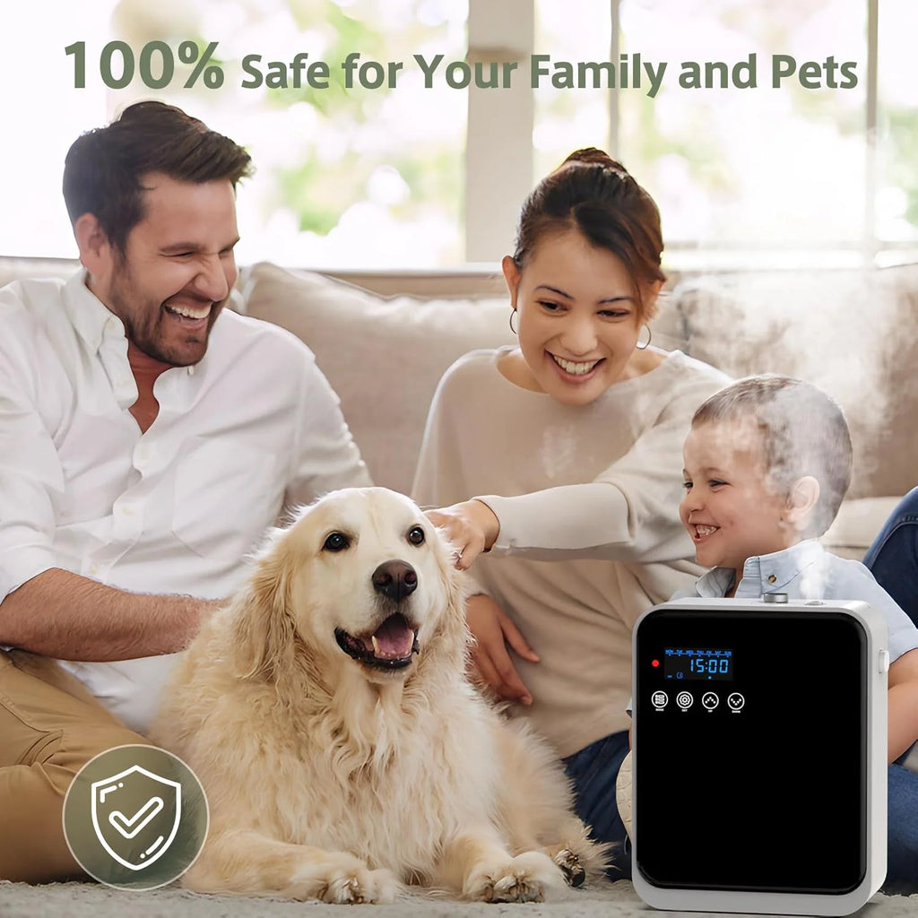 Smarter Aroma Diffuser mit App – Wandmontierter Duftspender 240ml für Zuhause & Hotel