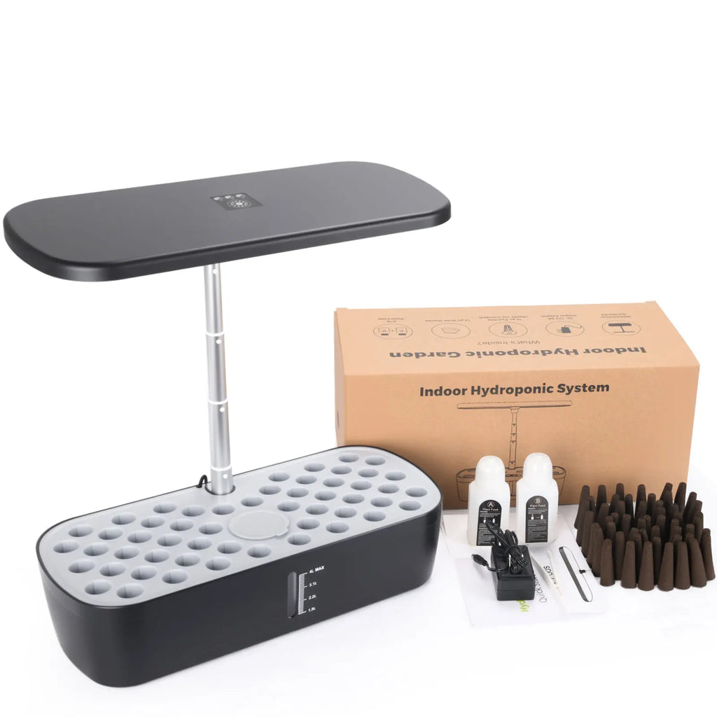 Kit de Culture Hydroponique 52 Gousses – Potager Intérieur Intelligent avec LED et Contrôle Tactile