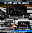 MOOKAKA 12,3-Zoll-Autoradio für Audi A8 S8 D4 – Android 13 Multimediasystem mit 1920x720 IPS-Display