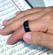 Bague Tasbeeh connectée Equantu QB708 – Comptage numérique des dhikr via application – Étanche