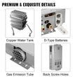Draagbare Gas Geiser 18L – Directe Warmwater Boiler voor Camping en Buiten Douche