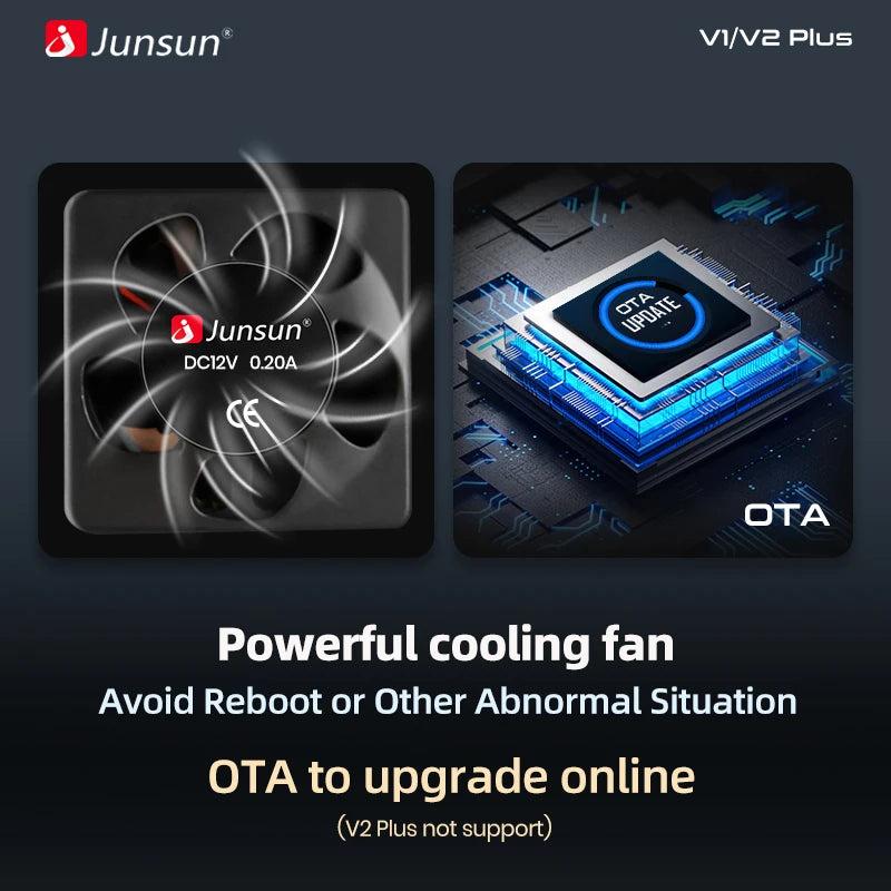 Junsun V1 Draadloze CarPlay & Android Auto Autoradio – Opel Astra K (2015–2019) – Android 13 Navigatie