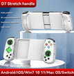D7 Mobile Game Controller – Bluetooth Gamepad voor Android, iOS & Switch