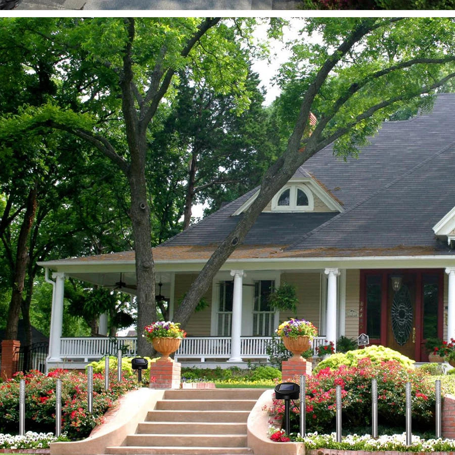 🌟 AMARYLLIS Solar Tuinpad Verlichting – Decoratieve Tube Solar Lights IP65