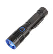 Witte Laser Zaklamp 2500 Lumen – Oplaadbaar – Zoomfunctie – Aluminium Behuizing met Digitaal Display