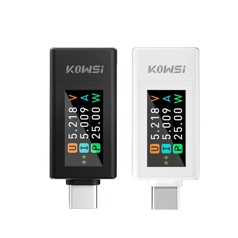 Y-DONG-A 1902 Typ-C DC-Tester – Typ-C DC4V-30V 0-8A USB-Multimeter mit Digitalanzeige