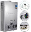 Draagbare Gas Geiser 18L – Directe Warmwater Boiler voor Camping en Buiten Douche