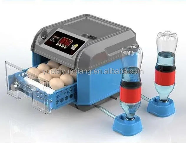 Incubateur automatique pour 12 œufs – Incubateur numérique avec alimentation en eau automatique (110 V/220 V/12 V)