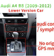 Android 13 8,8" Autoradio mit kabellosem CarPlay – Für Audi A4L / A4 B8 (2009–2016)