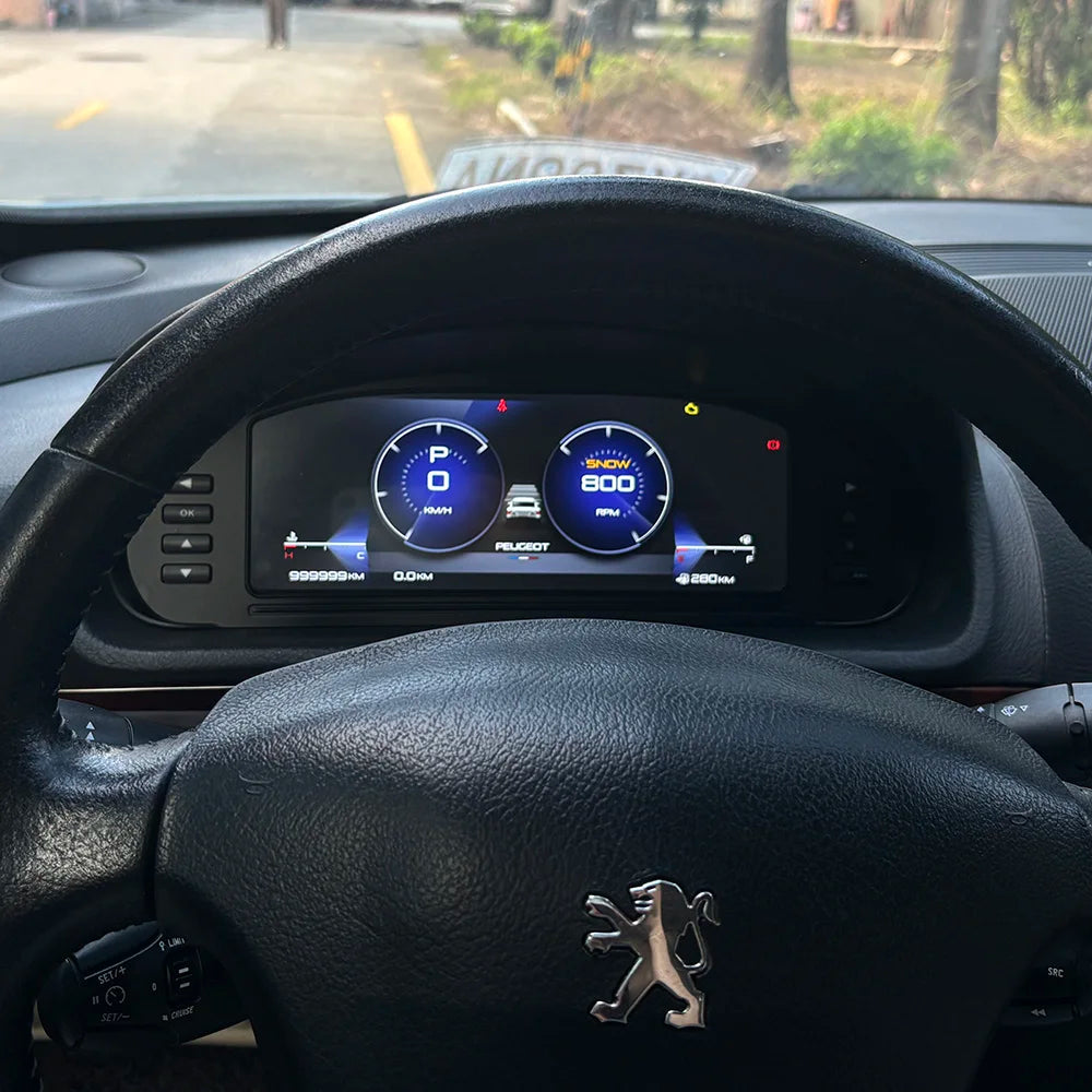 DaoLuTong IPS LCD Digital Cluster Dashboard für Peugeot 407