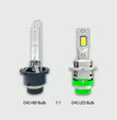 D2R/D4R LED-Scheinwerferlampe 6000K – Xenon-Ersatz 9000LM, Canbus-kompatibel