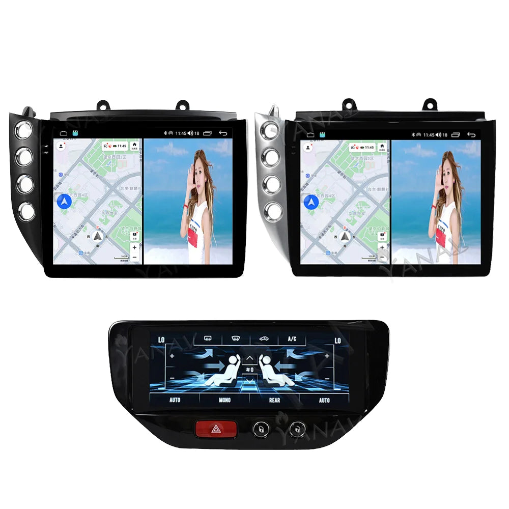 Système multimédia Viknav Android 12 – Écran tactile 10,4 pouces avec CarPlay sans fil – Pour Maserati GranTurismo (2007–2017)