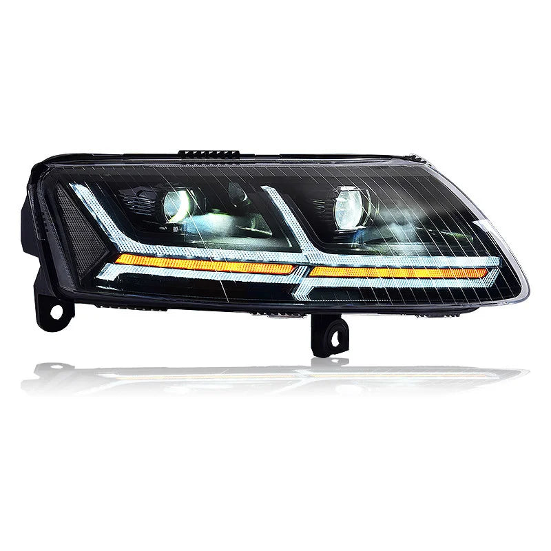 LED-Scheinwerfer mit dynamischem Blinker für Audi A6 (2005–2011) – Tagfahrlicht & Bi-Xenon
