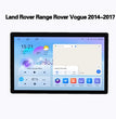 Système multimédia Android CarPlay 13,3 pouces pour Range Rover Vogue (2014-2017) – Résolution HD 2000 x 1200