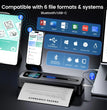 Phomemo M832D A4 Tragbarer Drucker – Kabelloser, tintenloser Thermodrucker