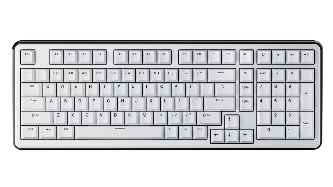 Ajazz AC100 Mechanische Tastatur aus Aluminium – RGB-Gaming-Tastatur mit drei Modi und Aluminiumgehäuse