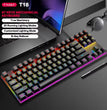 Clavier de jeu mécanique T-WOLF T18 – Clavier de jeu RGB TKL (filaire USB)