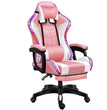 Chaise de Gaming RVB avec LED et Haut-parleurs – Fauteuil Gamer Ergonomique avec Massage et Dossier Réglable
