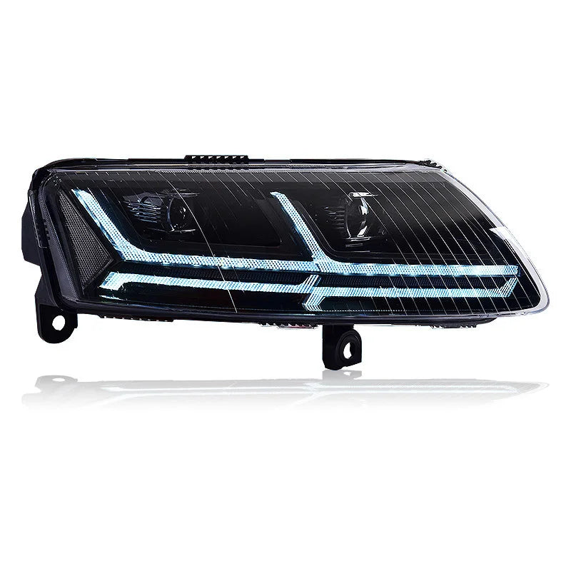 LED-Scheinwerfer mit dynamischem Blinker für Audi A6 (2005–2011) – Tagfahrlicht & Bi-Xenon
