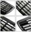 🚘 Glanzend Schwarzer Frontgrill für Mercedes-Benz E-Klasse W211 E320 / E350 / E55 AMG (2002-2006)