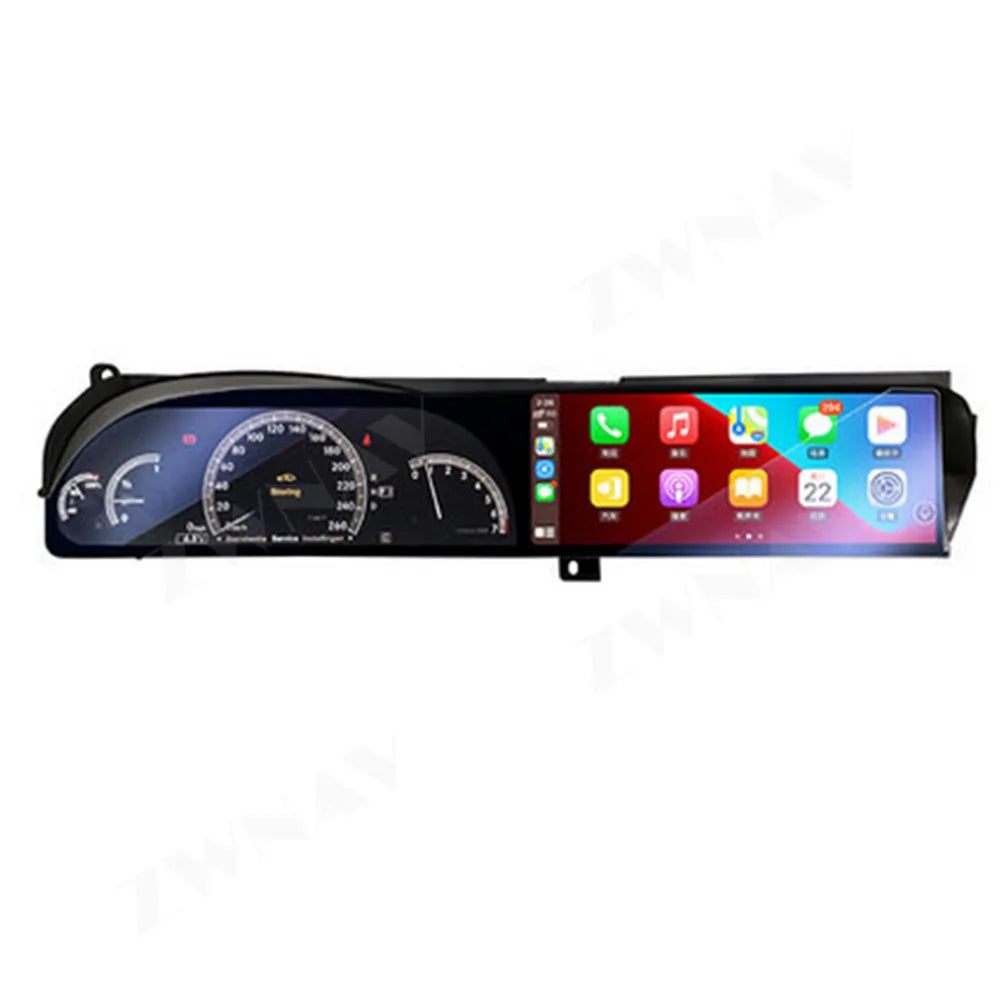🚘 Autoradio ZWNAV 12,3” CarPlay pour Mercedes-Benz Classe S W221 – GPS, Android Auto & DSP Multimédia