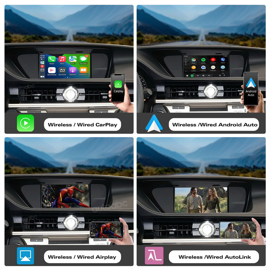 Interface Autoabc CarPlay et Android Auto pour Lexus – Modèle A15H – Garantie 1 an