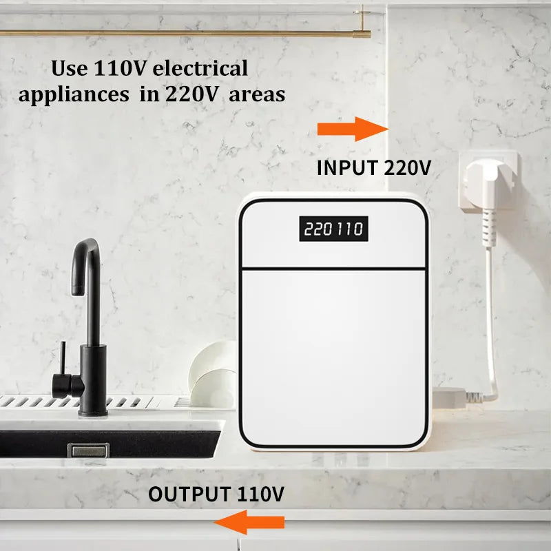 Spannungswandler 220 V auf 110 V 500 W – Transformator für elektrische Geräte