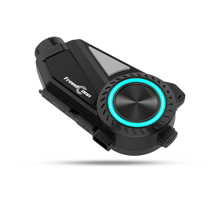 Intercom pour casque moto FreedConn R3-PRO avec caméra 2K – Casque Bluetooth 5.1 avec audio haute résolution
