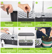 Kit de Culture Hydroponique 52 Gousses – Potager Intérieur Intelligent avec LED et Contrôle Tactile