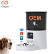 Intelligenter automatischer Futterautomat für Haustiere mit App, Kamera und Sprachaufzeichnung für Katzen und Hunde