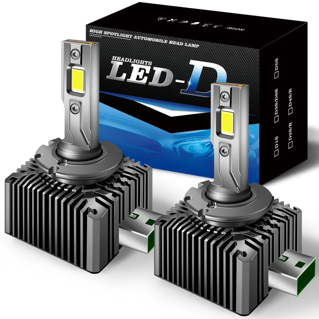 LED-Xenon-Scheinwerfer-Ersatzlampe 100 W 6000 K für D1S/D2S/D3S/D4S/D5S/D8S – Universelle Autoscheinwerferlampe