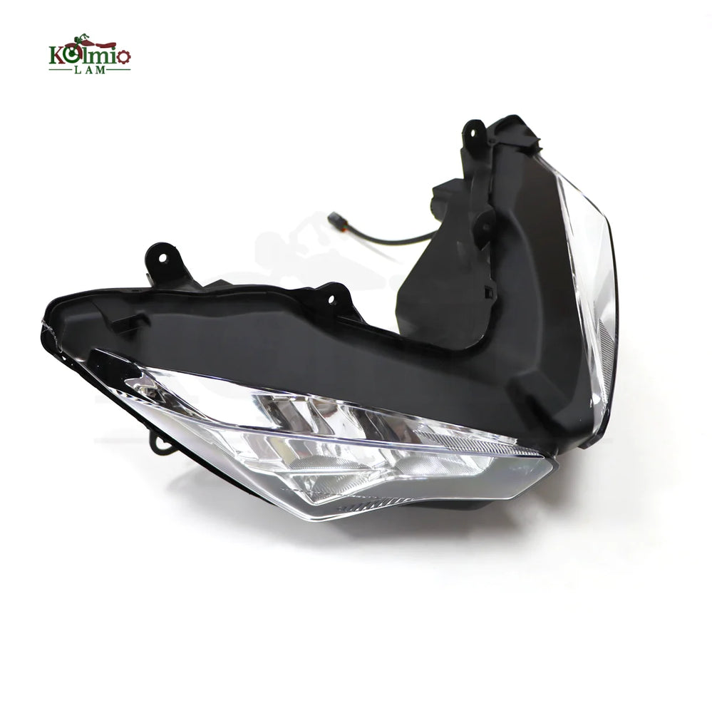 🏍️ KOLMIO-LAM Motorrad Scheinwerfereinheit für Kawasaki Ninja / ZX4R / ZX6R / Versys 650 💡