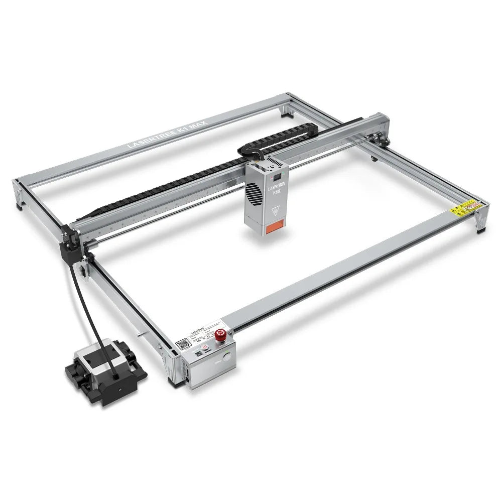 Machine de gravure laser diode LASER TREE K1 MAX 60W – 800 x 600 mm – Découpe du contreplaqué de 20 mm en une seule passe
