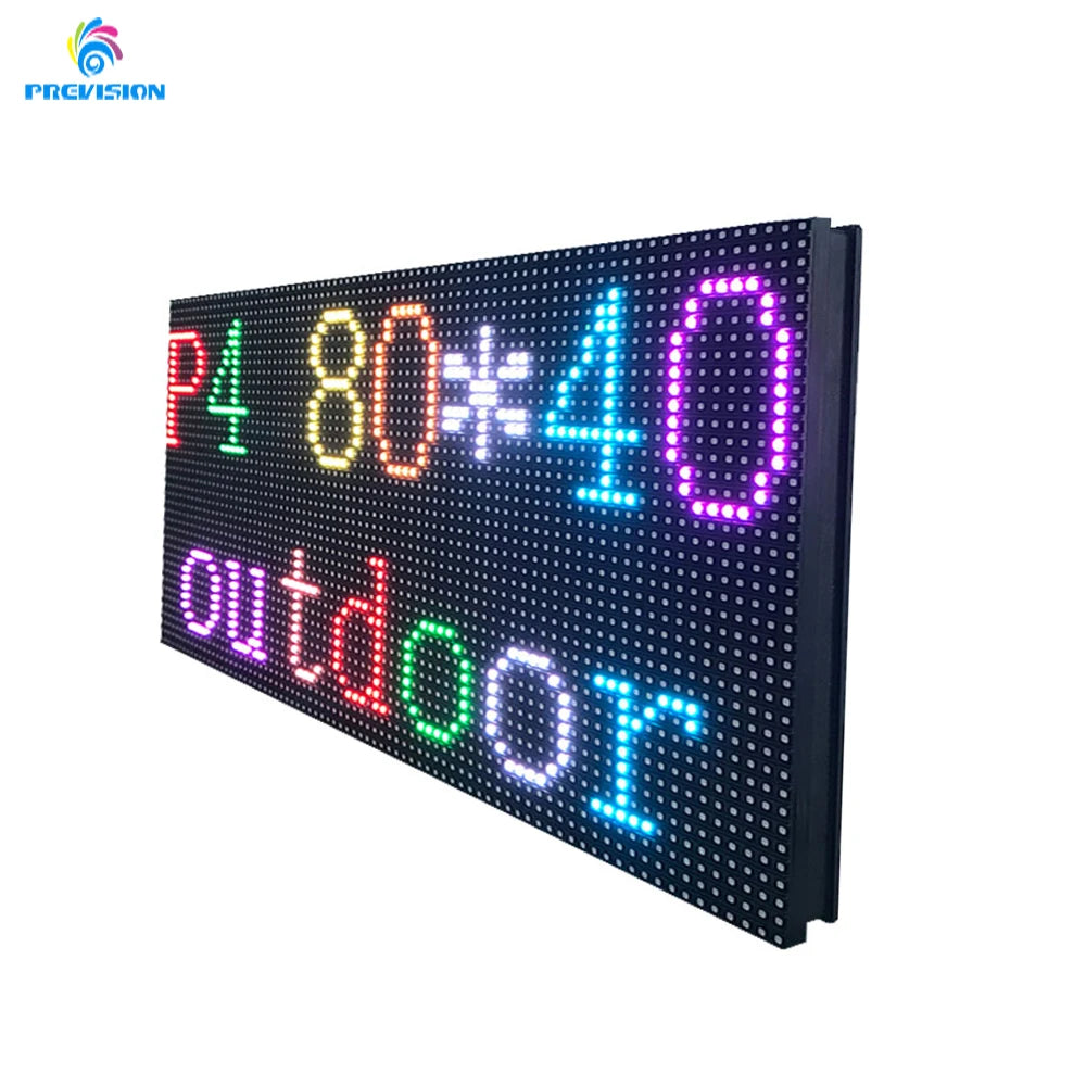 Module d'affichage matriciel LED P4 320×160 mm – Écran LED HD couleur intérieur 64×32 points