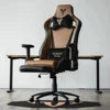 Chaise Gaming Ergonomique avec Dossier et Hauteur Réglables – Fauteuil Gamer de Luxe avec Fonction de Massage
